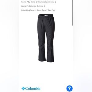 Columbia Women’s Storm Surge Rain Pants